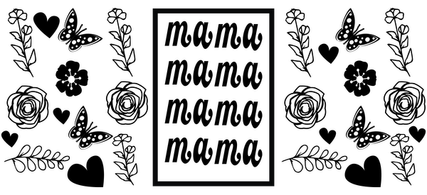 Un elegante marco de fotos negro, ideal para exhibir tus fotos favoritas y agregar un toque moderno a cualquier decoración. Transferencias UV