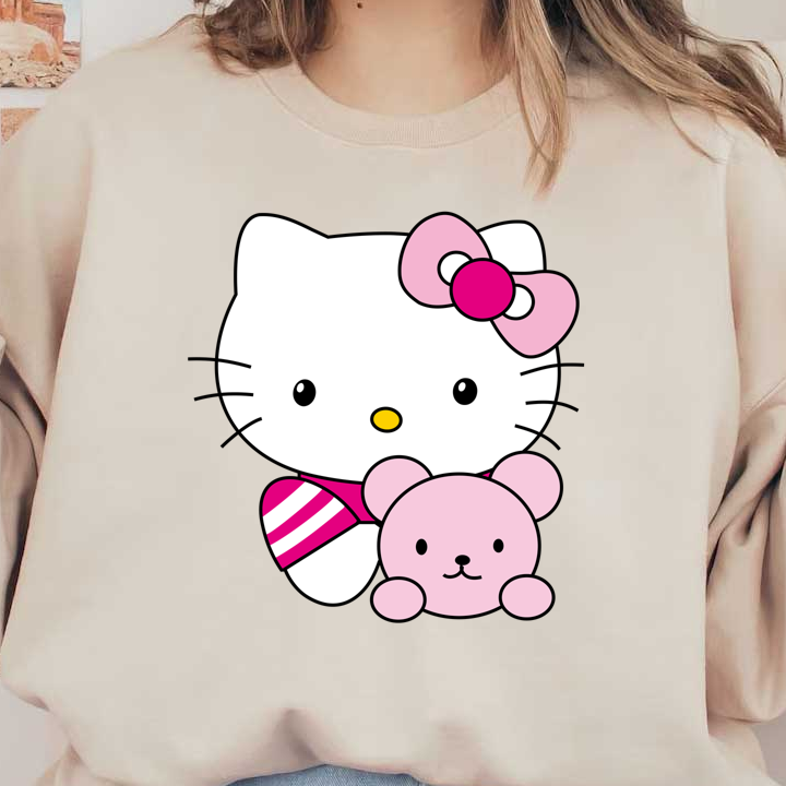 Hello Kitty DTF Transfers: Pink Bow and Teddy Bear | MakeDTF