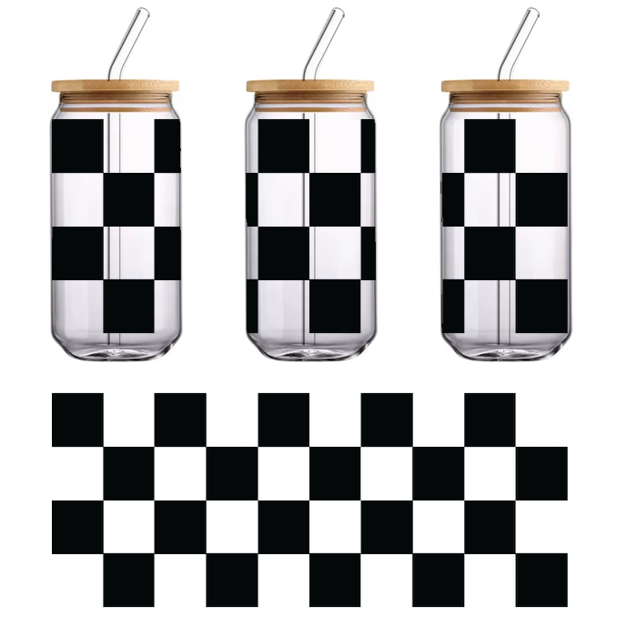 Black and green abstract pattern t-shirt.UV Transfers