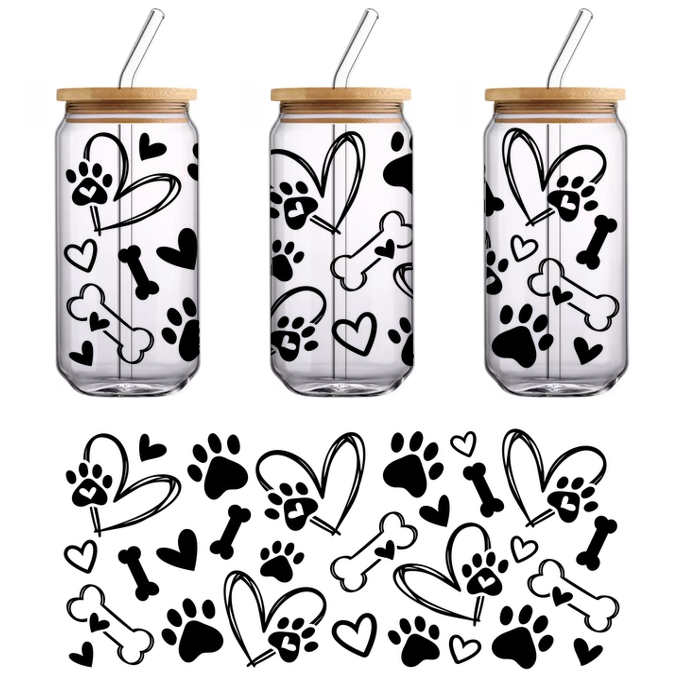 Black container for broken glass and recycling.,UV Transfers