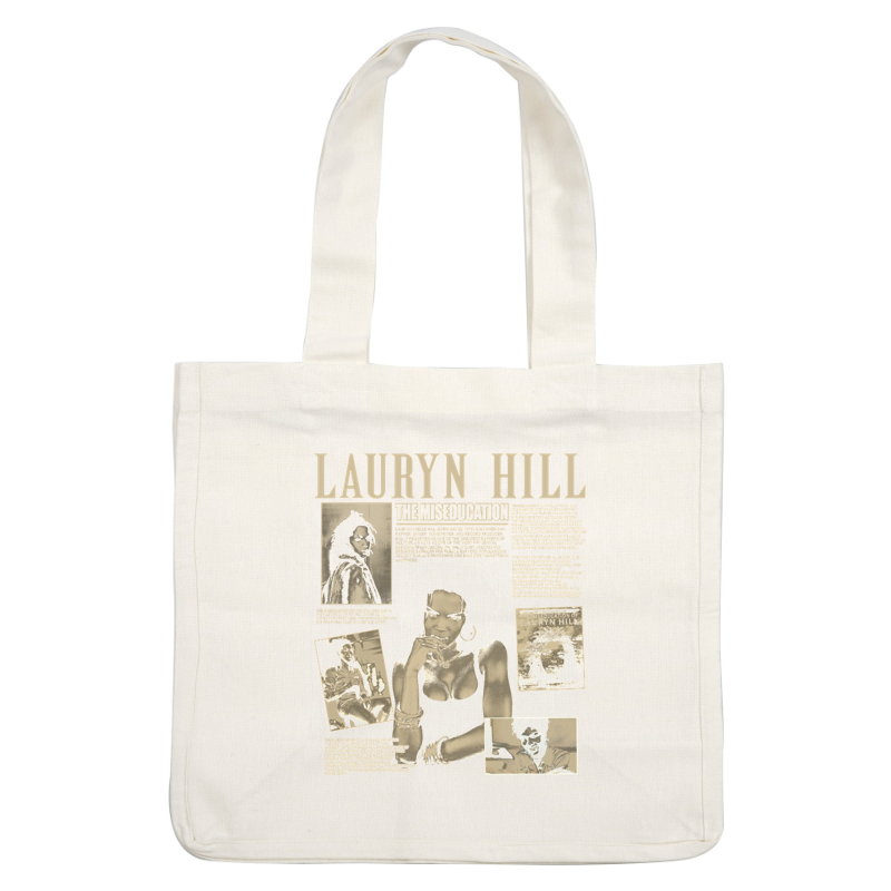 A tribute to Lauryn Hill's influential album "The Miseducation," featuring iconic images and highlights from her remarkable career.DTF Transfersdtf regular iron