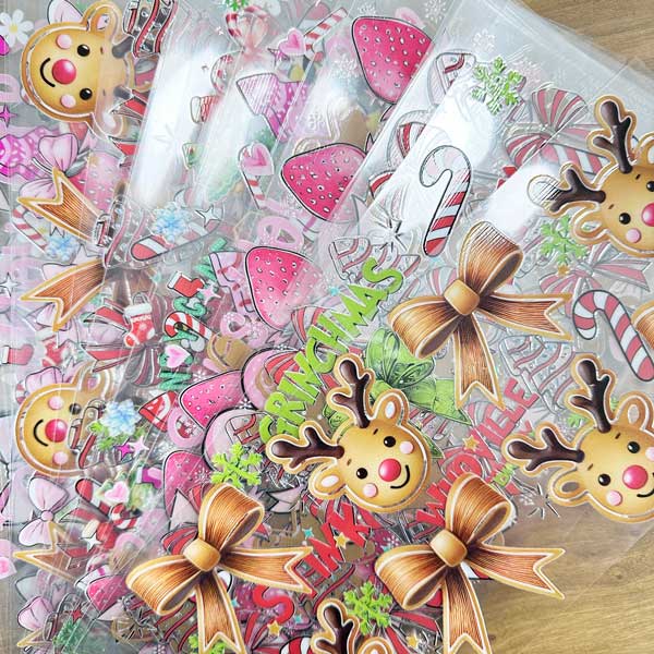 DTF Transfers/UV DTF Free Sample Random Pattern