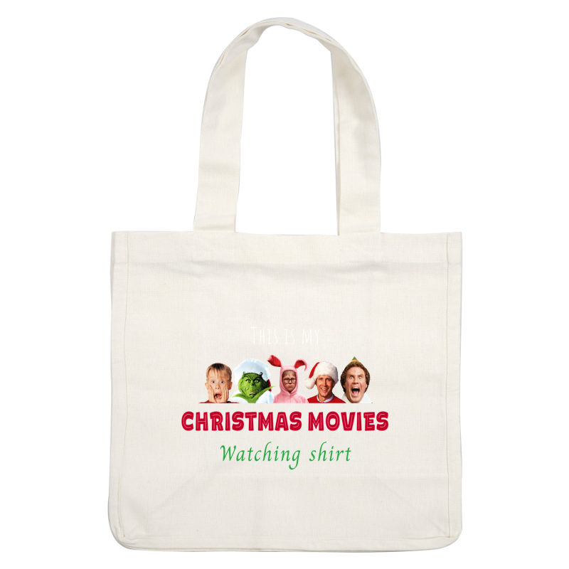 Celebrate the holiday spirit with this fun "Christmas Movies Watching Shirt," perfect for cozy movie nights!DTF Transfers dtf prints