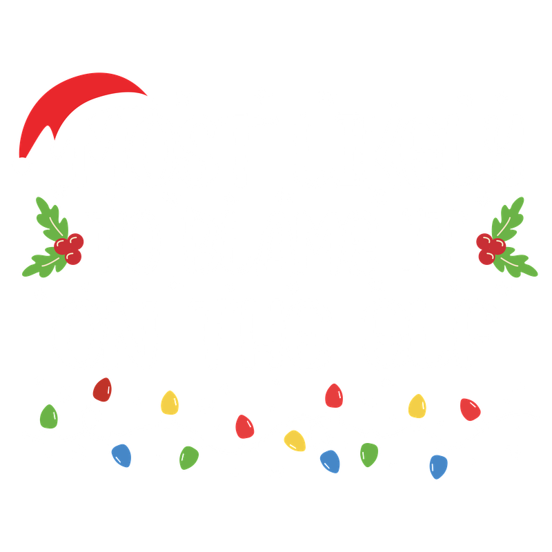 Celebrate the festive spirit with this playful "Most Likely to Blame It on the Elf" design, featuring holiday lights and decorations.DTF Transfersdtf regular irondtf regular iron