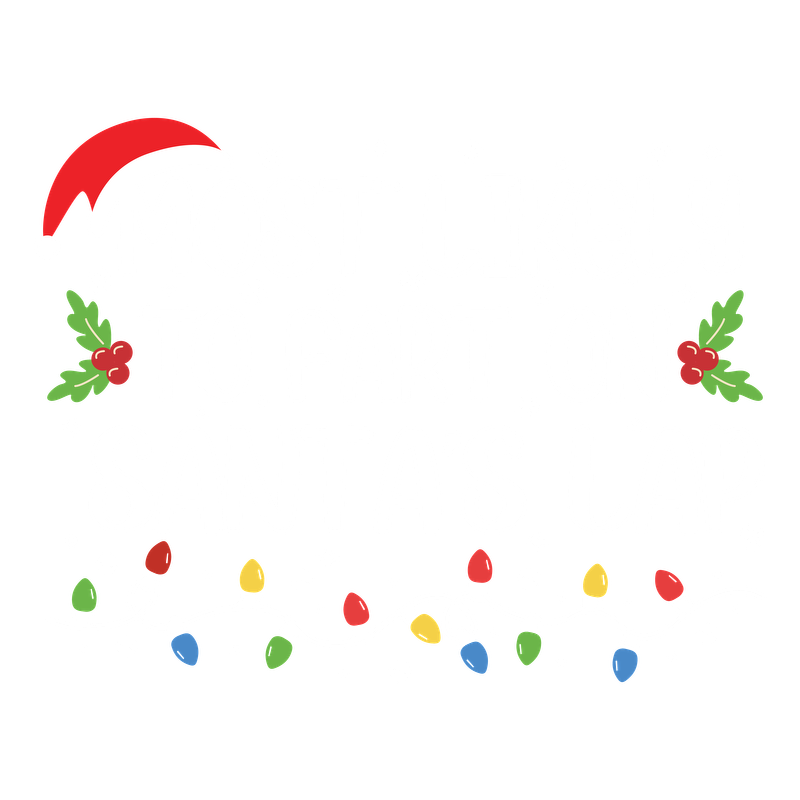 Funny holiday design featuring the text "Most Likely to Fart on Santa's Lap," adorned with festive elements like a Santa hat and Christmas lights.DTF Transfers heat press transfers dtf prints