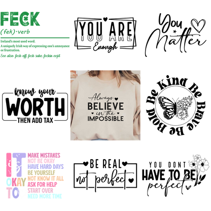 always believe in the possible sweatshirtDTF Transfers