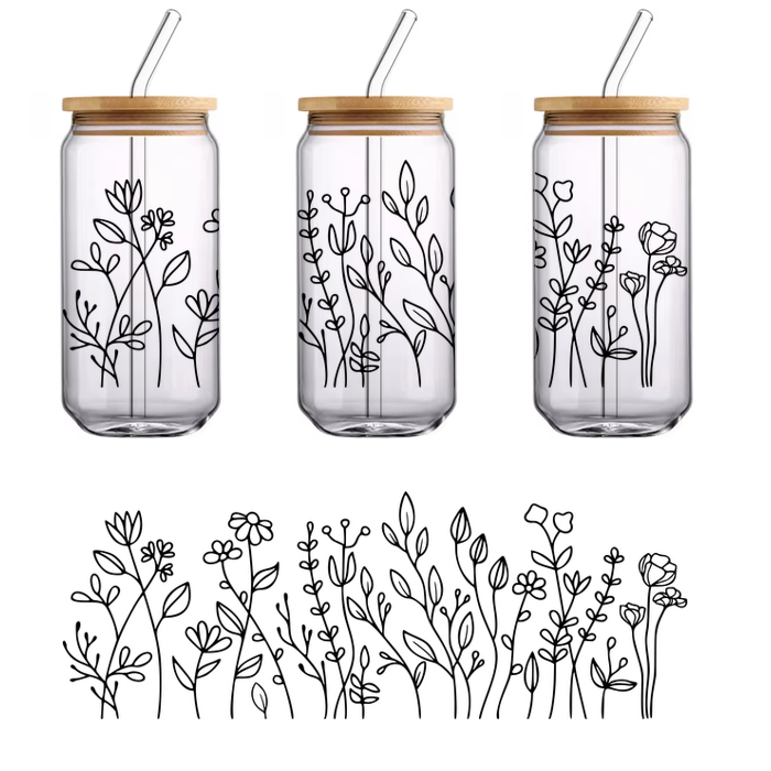 Una silueta negra simple y elegante de una persona practicando yoga en una pose tranquila, promoviendo la atención plena y la relajación. Transferencias UV