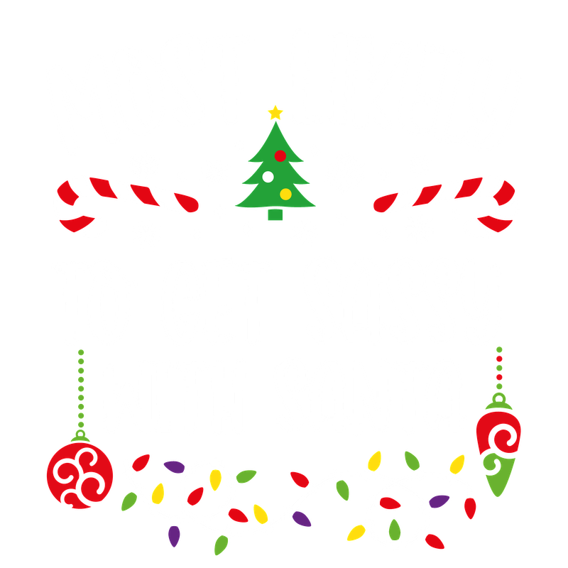 A fun and festive design featuring playful text proclaiming "Most Likely to Get Sassy with Santa," surrounded by holiday decorations.DTF Transfers heat press transfersdtf regular iron