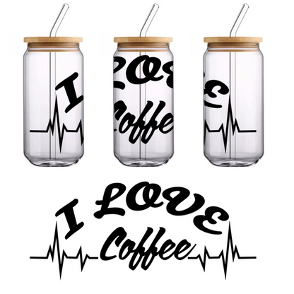 Una silueta negra minimalista de un gato en una pose divertida, perfecta para los amantes de los gatos y la decoración moderna. Transferencias UV