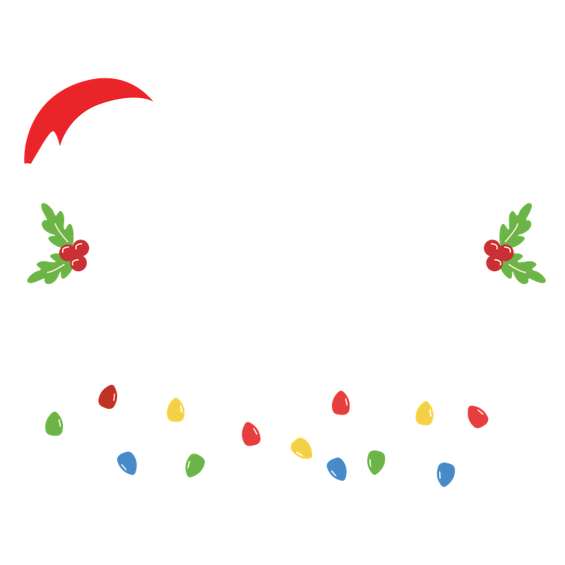 Festive design features the phrase "Most Likely to Watch All the Christmas Movies," adorned with holly leaves and colorful lights.DTF Transfers heat press transfers dtf transfers