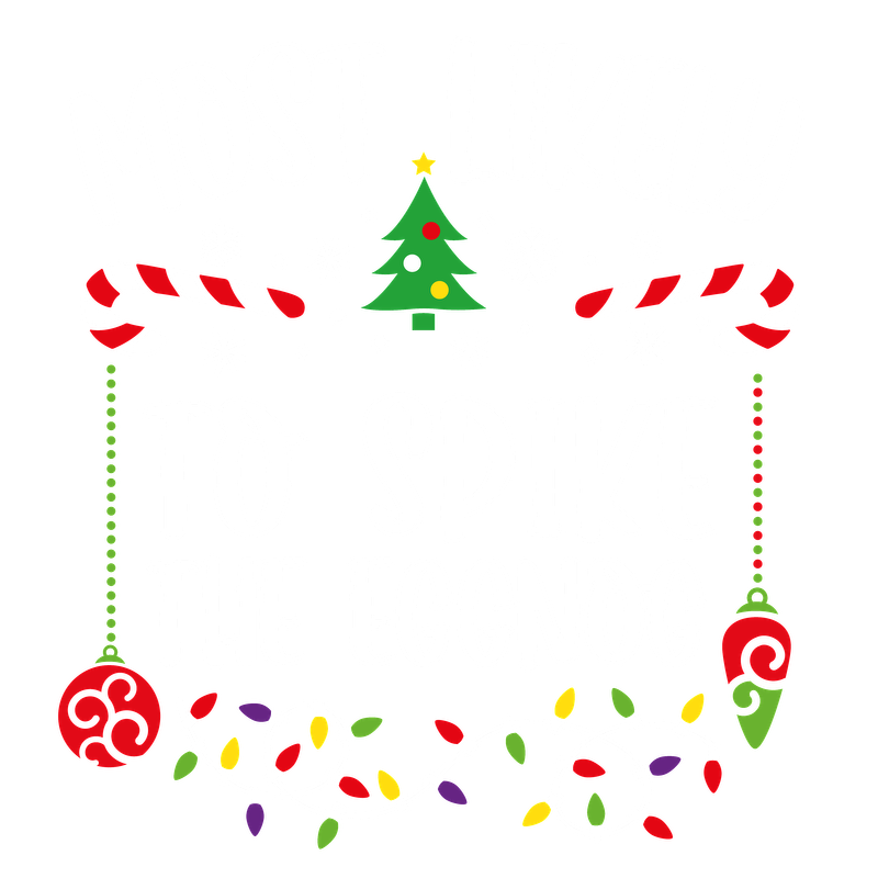 A festive design featuring the playful phrase "Most Likely to Spike the Eggnog" surrounded by holiday decorations.DTF Transfers heat press transfers dtf prints