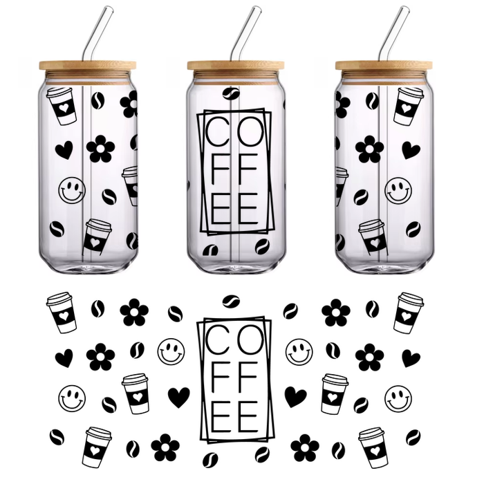 Una silueta negra simple de un árbol con un tronco y ramas distintivos, perfecta para un diseño de temática natural. Transferencias UV