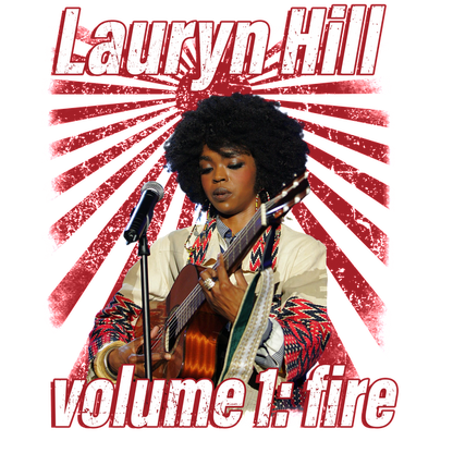 Lauryn Hill captivates the stage with her music, dressed in a vibrant, stylish outfit, showcasing her iconic presence.DTF Transfersdtf regular iron