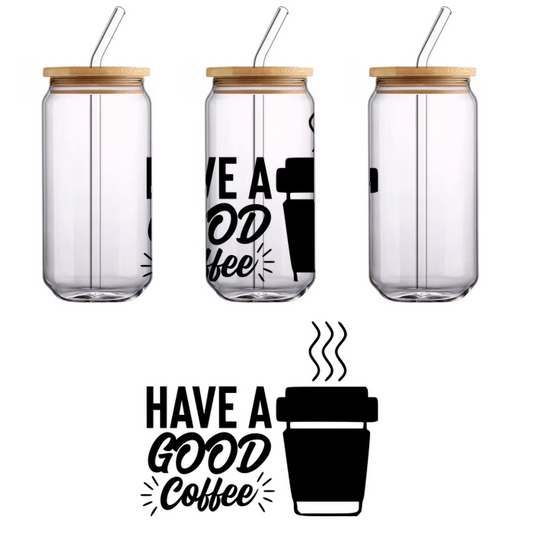 Una silueta de gato negro elegante y minimalista, perfecta para agregar un toque moderno a cualquier diseño o decoración. Transferencias UV