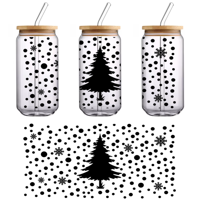 A quirky, minimalistic black cat silhouette perfect for playful decor or designs featuring adorable feline charm.UV Transfers dtf prints