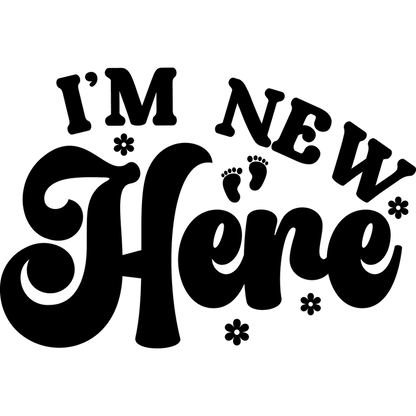 This image features a simple, stylized outline of a cat, showcasing its distinctive ears and tail.DTF Transfers