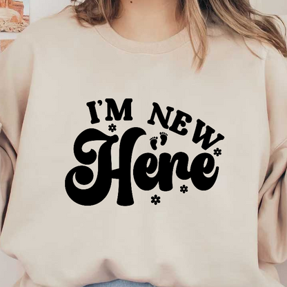 This image features a simple, stylized outline of a cat, showcasing its distinctive ears and tail.DTF Transfers