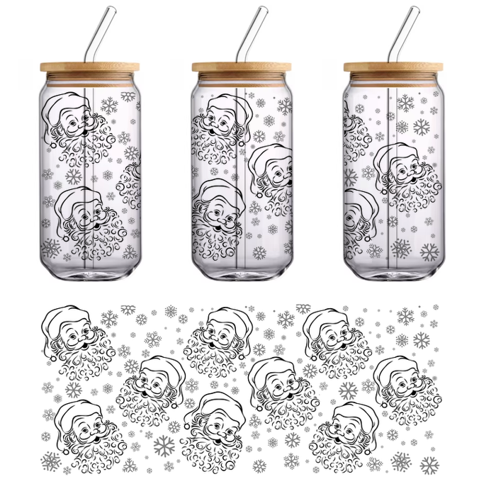 Una ilustración simple de contorno negro de una taza de café humeante, perfecta para diseños con temática de cafetería o inspiración para el café de la mañana. Transferencias UV