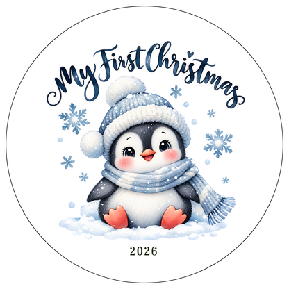 XMAS1463-5 — Christmas watercolor DTF transfer design; lettering supplied as shown; physical transfer only