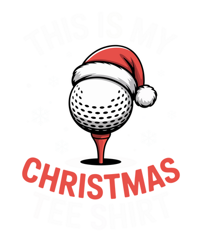Christmas sports ball DTF transfer design XMAS1479-3. Physical textile transfer only.