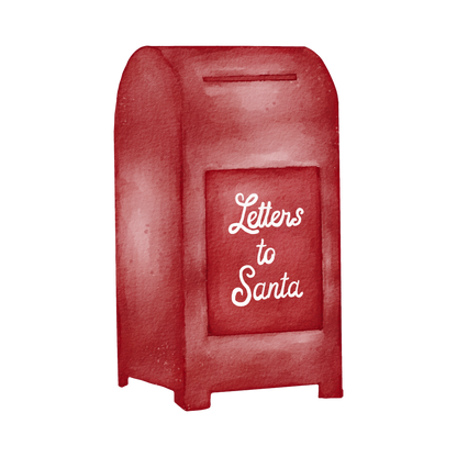 Cozy watercolor Christmas object DTF transfer, pattern XMAS1495-33