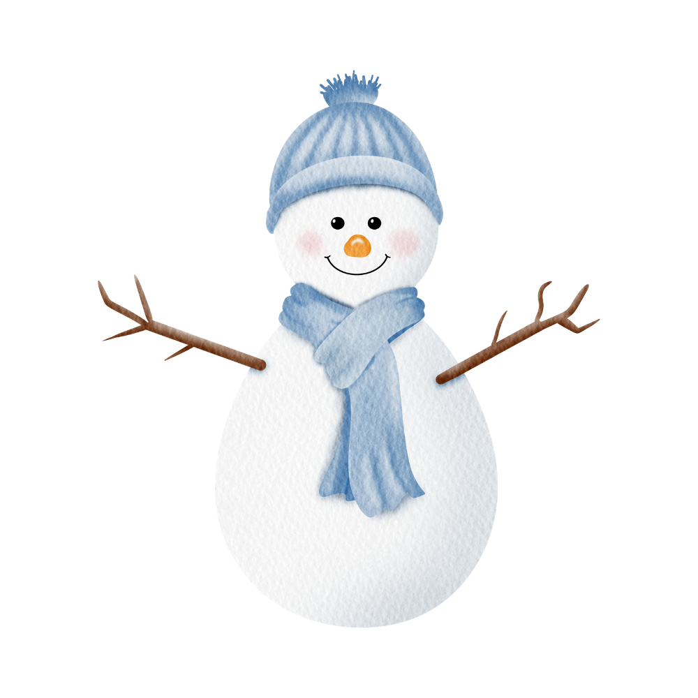 Cozy snowman Christmas DTF transfer, pattern XMAS1496-11