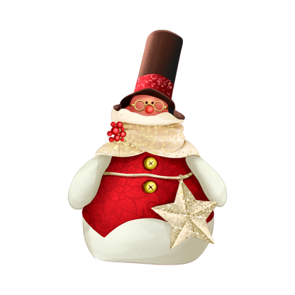 Cozy snowman Christmas DTF transfer, pattern XMAS1496-16