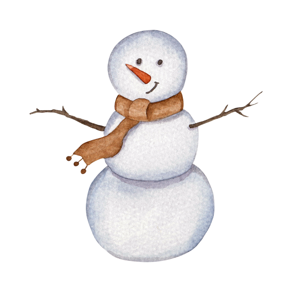 Cozy snowman Christmas DTF transfer, pattern XMAS1496-17