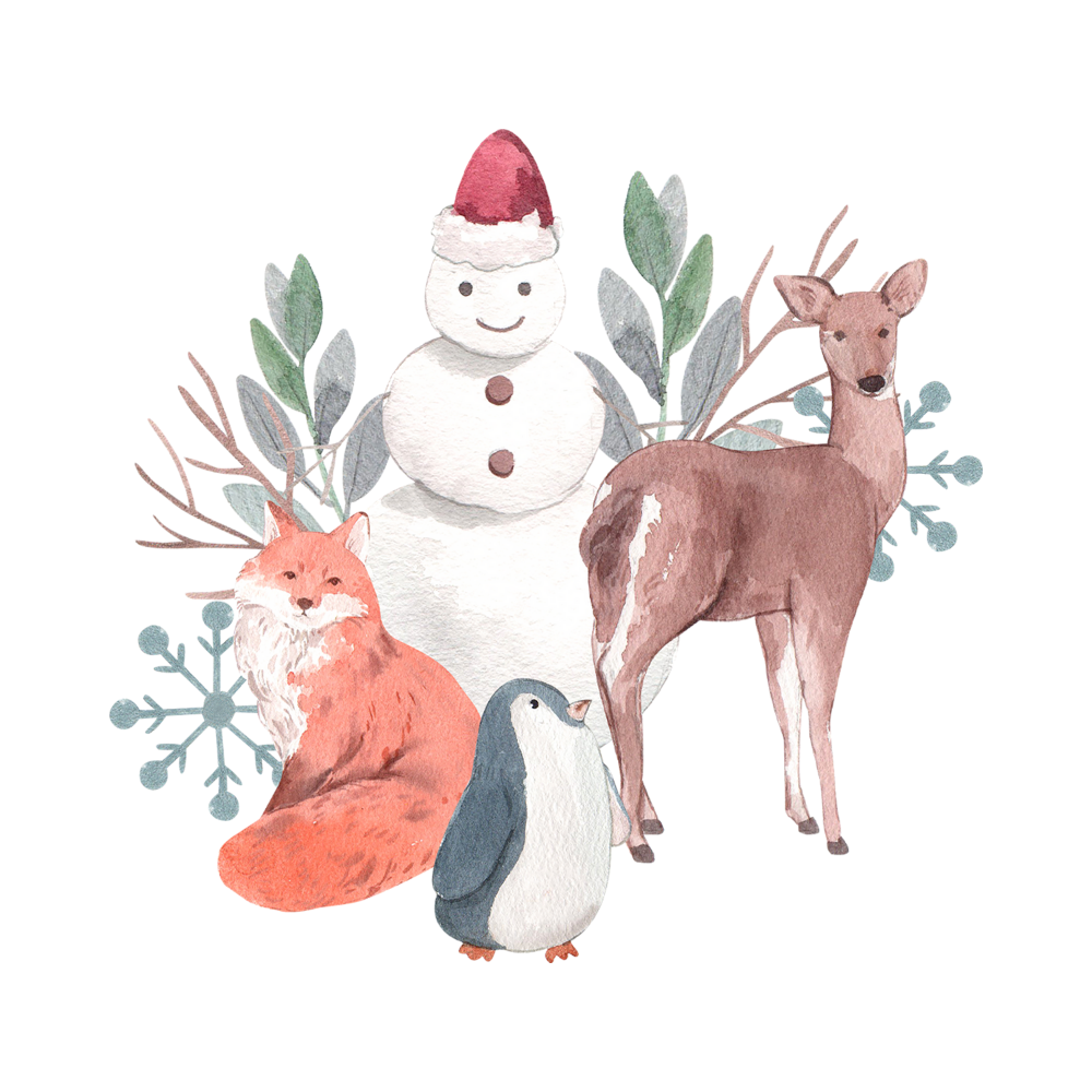 Cozy snowman Christmas DTF transfer, pattern XMAS1496-2