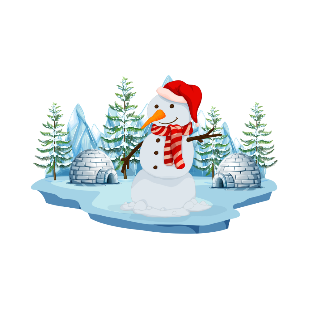 Cozy snowman Christmas DTF transfer, pattern XMAS1496-21