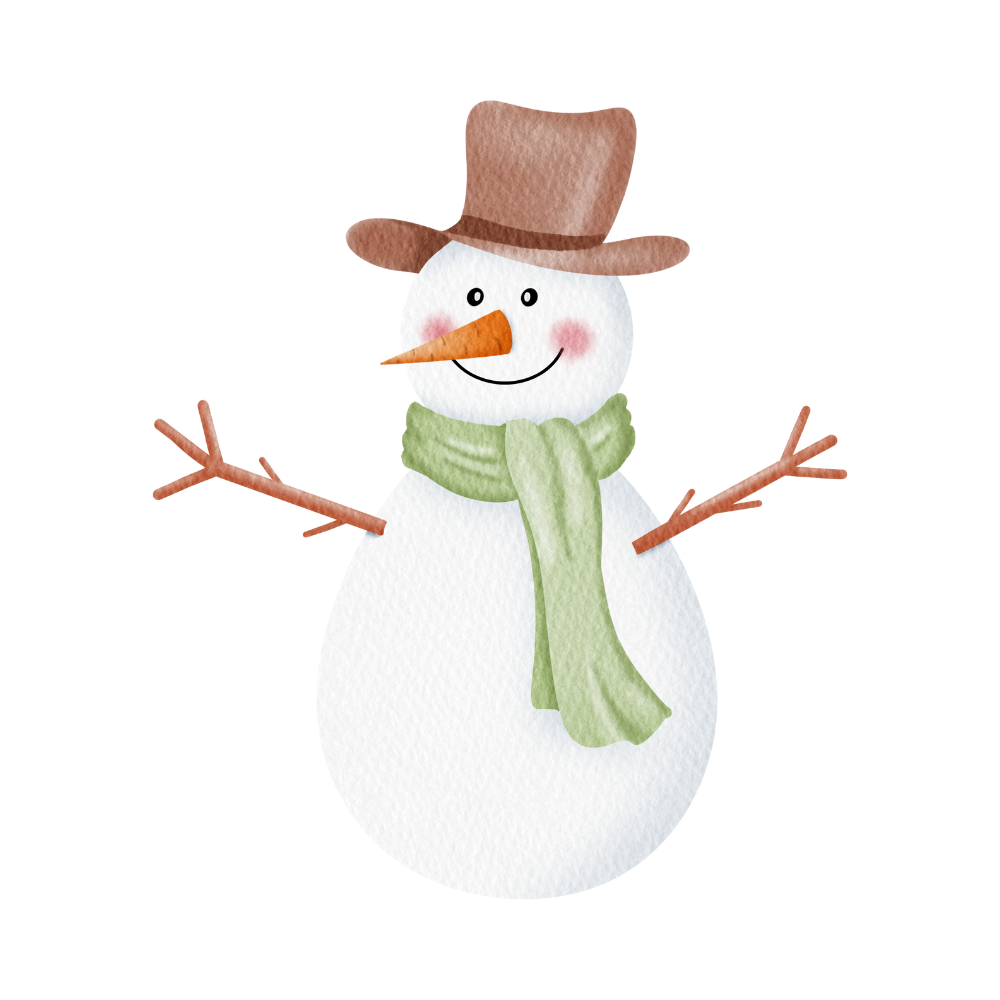 Cozy snowman Christmas DTF transfer, pattern XMAS1496-23