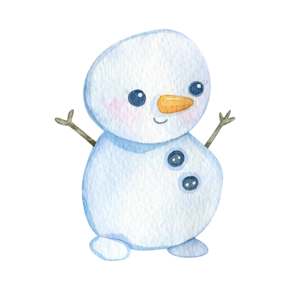 Cozy snowman Christmas DTF transfer, pattern XMAS1496-26