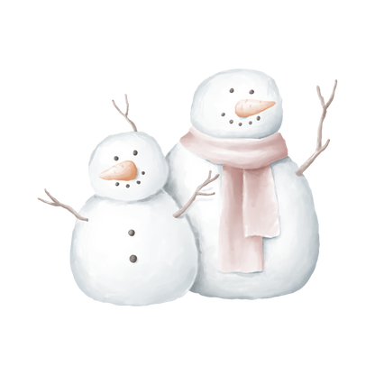 Cozy snowman Christmas DTF transfer, pattern XMAS1496-28