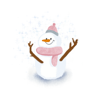 Cozy snowman Christmas DTF transfer, pattern XMAS1496-3