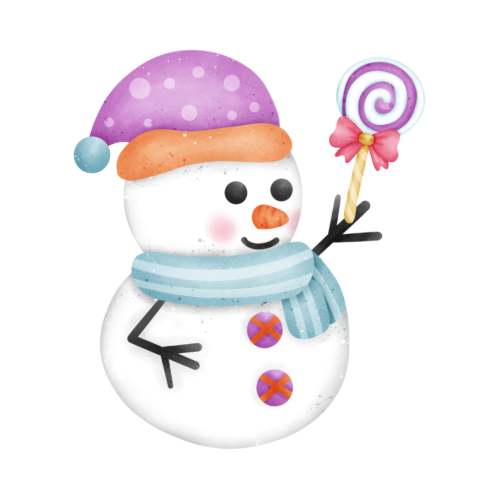 Cozy snowman Christmas DTF transfer, pattern XMAS1496-39