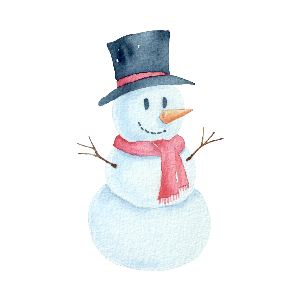 Cozy snowman Christmas DTF transfer, pattern XMAS1496-42