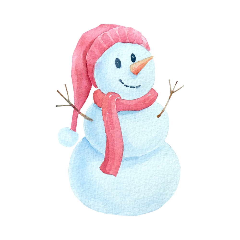 Cozy snowman Christmas DTF transfer, pattern XMAS1496-43