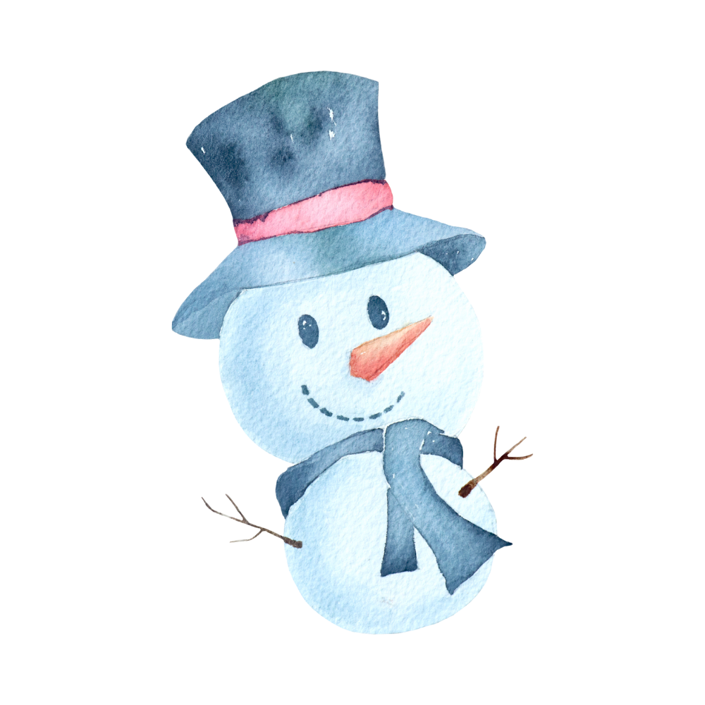 Cozy snowman Christmas DTF transfer, pattern XMAS1496-44