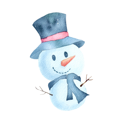 Cozy snowman Christmas DTF transfer, pattern XMAS1496-44