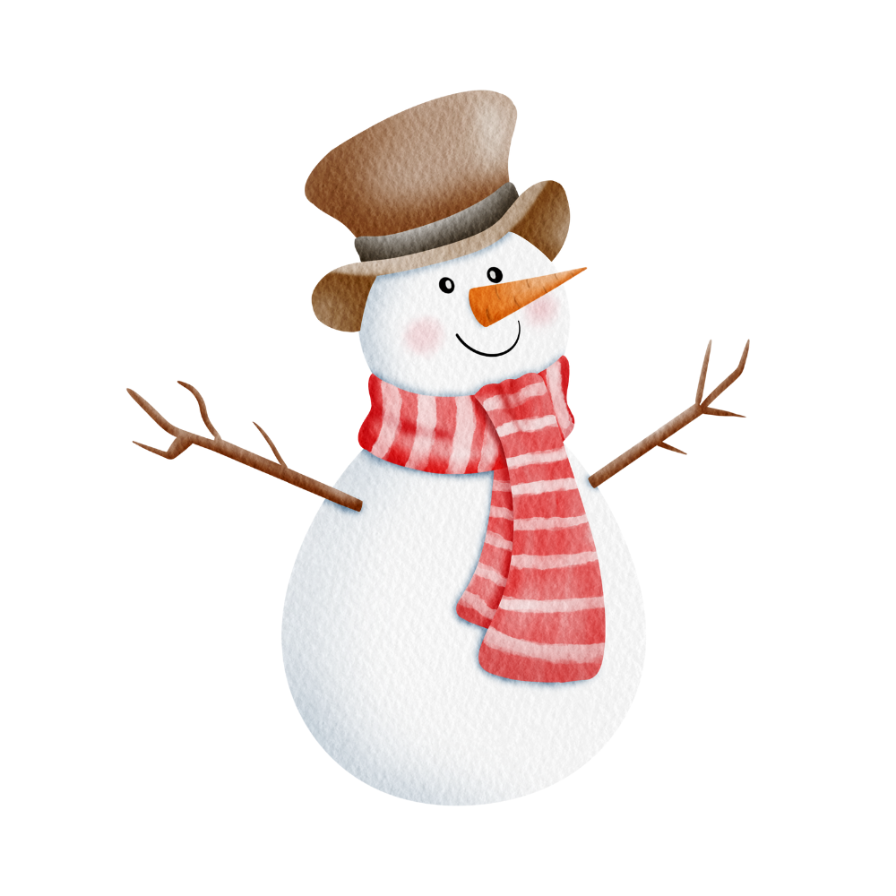 Cozy snowman Christmas DTF transfer, pattern XMAS1496-7