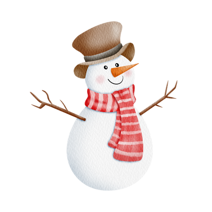 Cozy snowman Christmas DTF transfer, pattern XMAS1496-7