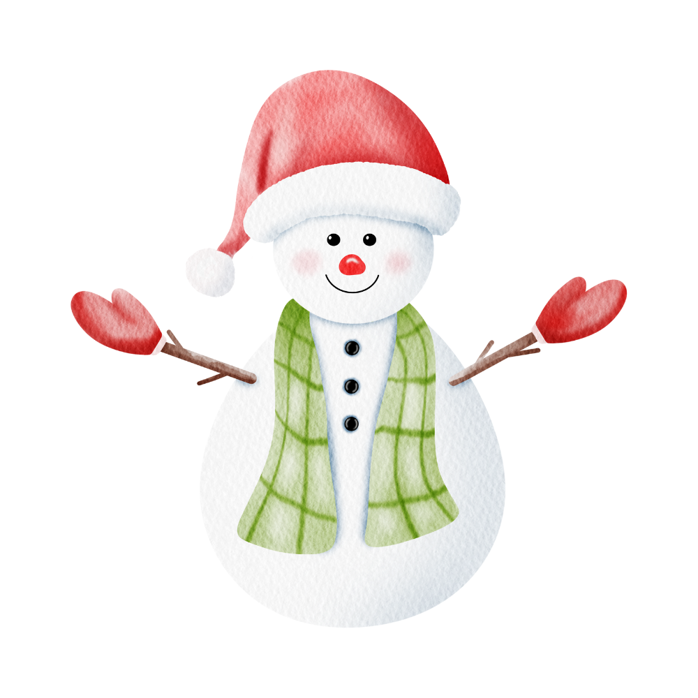 Cozy snowman Christmas DTF transfer, pattern XMAS1496-8