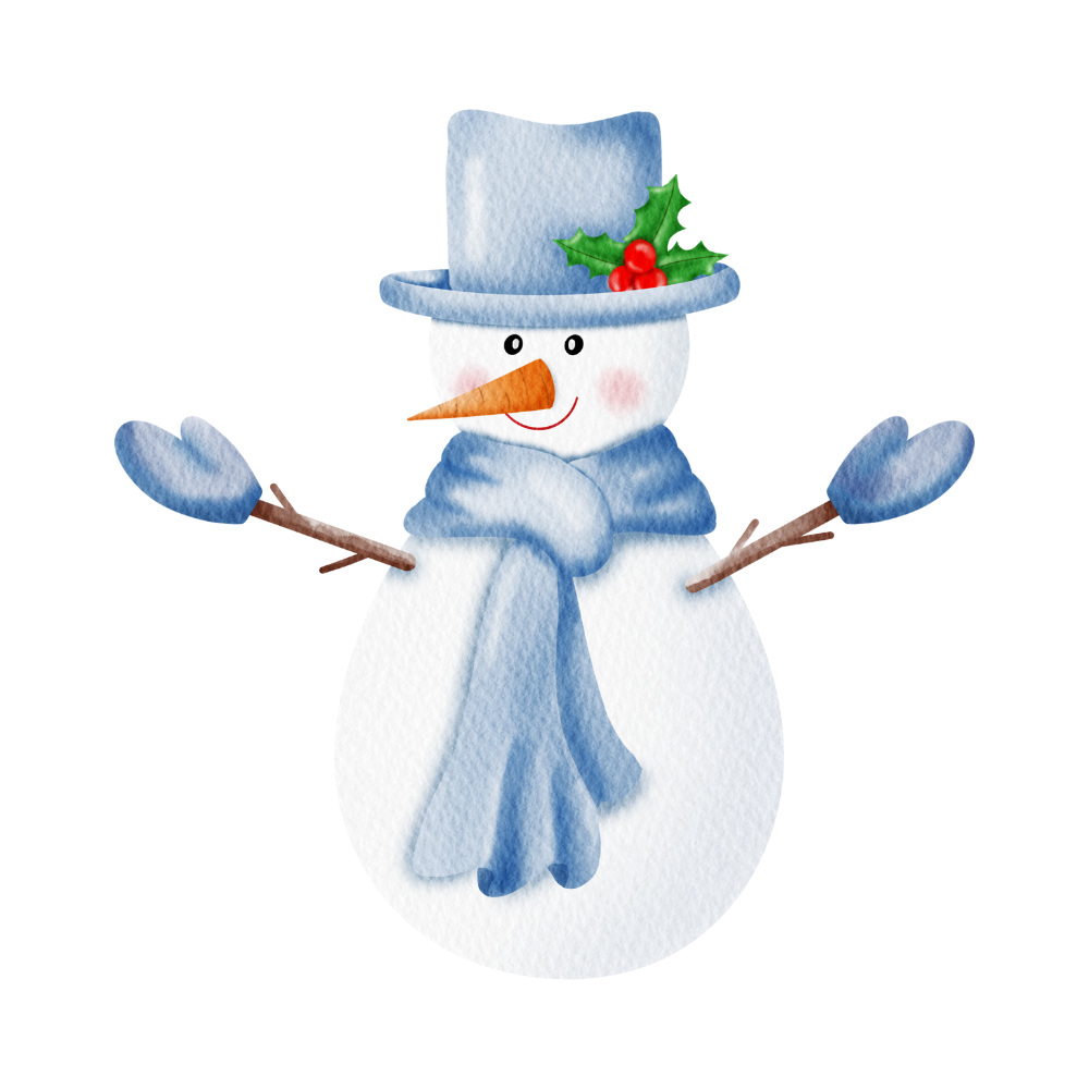 Cozy snowman Christmas DTF transfer, pattern XMAS1496-9