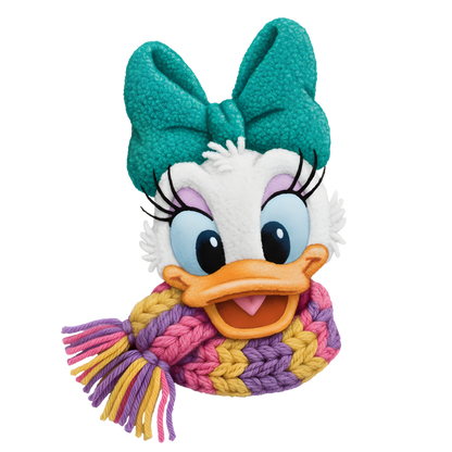 Crochet-look Christmas character DTF transfer, pattern XMAS1497-6