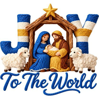 Y11 – Nativity & Christmas Faith Faux Yarn DTF Transfers
