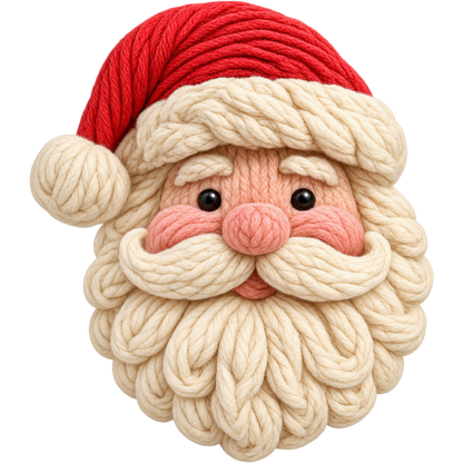 Y13 – Christmas Crochet Animals & Santa DTF Transfers