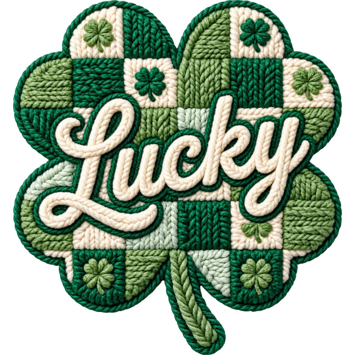 Y22 – St. Patrick’s Day Faux Yarn DTF Transfers