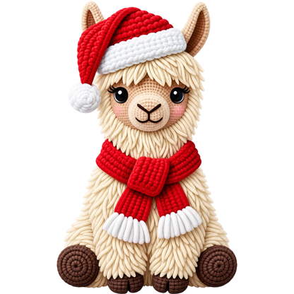 Y23 – Christmas Crochet Animals & Santa DTF Transfers