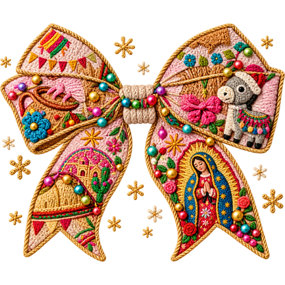 Y3-9 – Christmas Concha & Cocoa Faux Yarn DTF Transfers