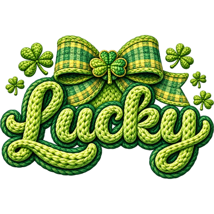 Y32 – St. Patrick’s Day Faux Yarn DTF Transfers